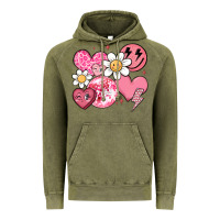Retro Valentines Day Vintage Hoodie | Teevron