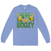 Colony Blue Bad And Boozy St. Patricks Long Sleeve Tee - BundleAndBundleShop