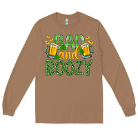 Toasted Coconut Bad And Boozy St. Patricks Long Sleeve Tee - BundleAndBundleShop