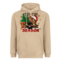 Mushroom tis the season Heavyweight Hoodie - CowGirlArtShop