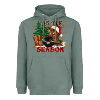 Sage tis the season Heavyweight Hoodie - CowGirlArtShop