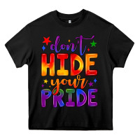Black don't hide your pride Heavy Core Tee - JahusDesignShop
