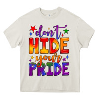 Cream don't hide your pride Heavy Core Tee - JahusDesignShop