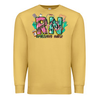 Antique Gold registered nurse Premium Sweatshirt - CowGirlArtShop