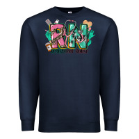 Navy registered nurse Premium Sweatshirt - CowGirlArtShop