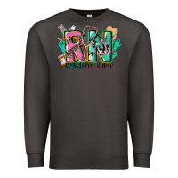 Smoke registered nurse Premium Sweatshirt - CowGirlArtShop