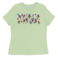Matcha usa ice cream and popsicles Ladies Tee - AdoDesignShop