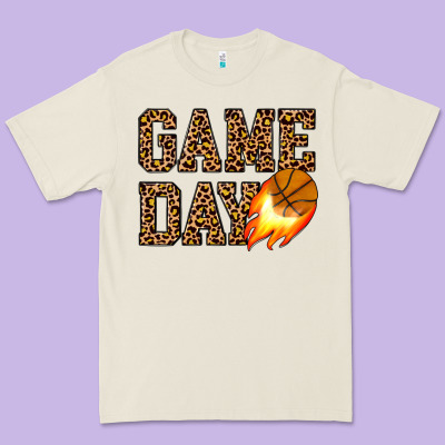 Game Day Basketball Premium Tee Designed By Jahusdesignshop