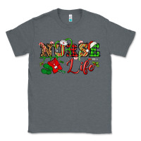 Charcoal Heather nurse life christmas Classic Tee - NancyCooperArtShop