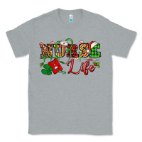 Heather Grey nurse life christmas Classic Tee - NancyCooperArtShop