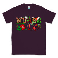 Plum nurse life christmas Classic Tee - NancyCooperArtShop