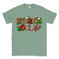 Sage nurse life christmas Classic Tee - NancyCooperArtShop