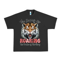 Pigment Black the heavens are roaring tiger Urban Heavy Tee - MaliasSmallBusiness
