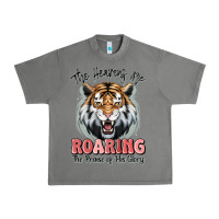 Tornado the heavens are roaring tiger Urban Heavy Tee - MaliasSmallBusiness