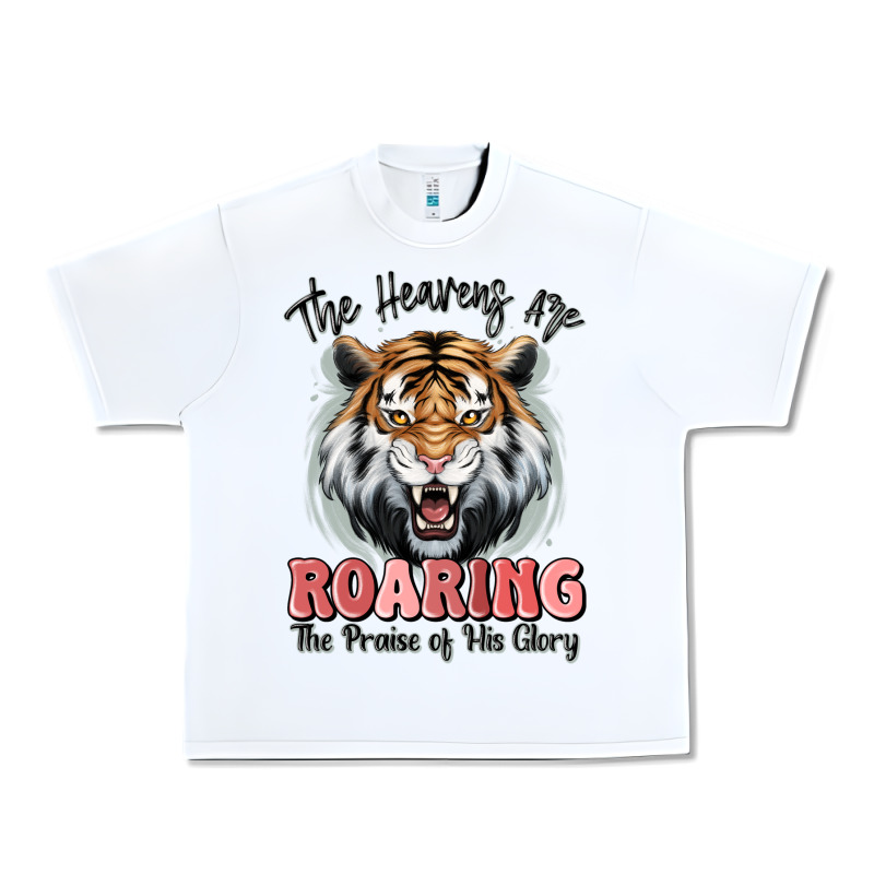 The Heavens Are Roaring Tiger Urban Heavy Tee by MaliasSmallBusiness | Teevron