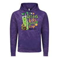 Cloud Purple st. patricks day jesus fills my cup Vintage Hoodie - MaliasSmallBusiness
