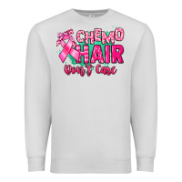 Dove Grey Chemo hair don't care Cancer Awareness Premium Sweatshirt - HowdyJamesFarm