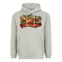 Moon Dust love christmas reindeer Heavyweight Hoodie - CowGirlArtShop