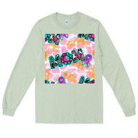 Matcha Breast Cancer Awareness Mom With Leopard Patterns Long Sleeve Tee - BundleAndBundleShop