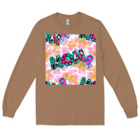 Toasted Coconut Breast Cancer Awareness Mom With Leopard Patterns Long Sleeve Tee - BundleAndBundleShop