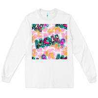 White Breast Cancer Awareness Mom With Leopard Patterns Long Sleeve Tee - BundleAndBundleShop