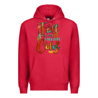 Cardinal fall is my favorite color Premium Hoodie - CowGirlArtShop