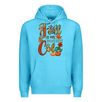 Ocean Blue fall is my favorite color Premium Hoodie - CowGirlArtShop