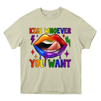 Mossy kiss whoever you want Heavy Core Tee - JahusDesignShop