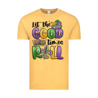 Vintage Mustard let the good times roll Vintage Tee - MaliasSmallBusiness
