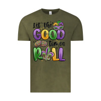 Vintage Olive let the good times roll Vintage Tee - MaliasSmallBusiness