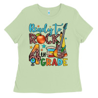 Matcha ready to rock 4th grade Ladies Tee - JahusDesignShop