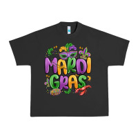 Pigment Black mardi gras Urban Heavy Tee - MaliasSmallBusiness
