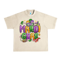 Sandshell mardi gras Urban Heavy Tee - MaliasSmallBusiness