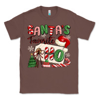 Chestnut santa's favorite ho Classic Tee - MaliasSmallBusiness