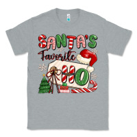 Heather Grey santa's favorite ho Classic Tee - MaliasSmallBusiness