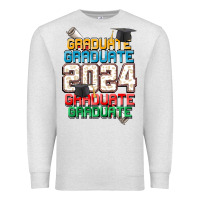 Oatmeal Heather graduate 2024 Premium Sweatshirt - CowGirlArtShop