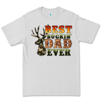 Dove Grey best buckin' dad ever Premium Tee - Artiststas