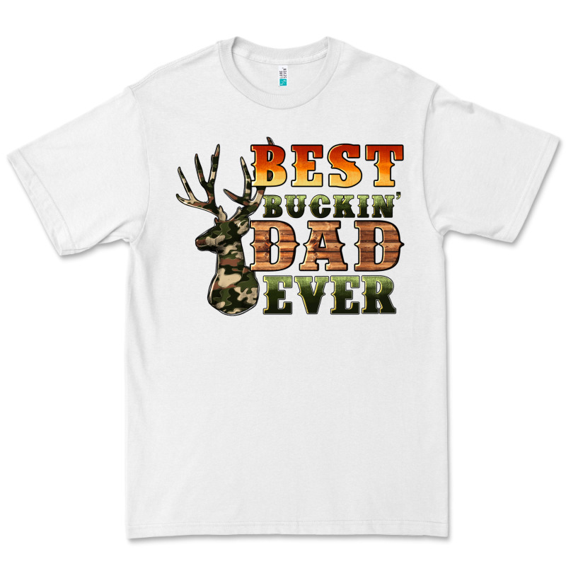 Best Buckin' Dad Ever Premium Tee by Artiststas | Teevron