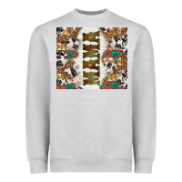 Heather Grey Western Mama Tumbler Heavyweight Sweatshirt - BundleAndBundleShop