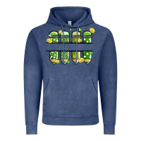 Vintage Denim patricks day pencils Vintage Hoodie - MaliasSmallBusiness