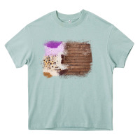 Arona Wood Cowhide Pattern Heavy Core Tee - Bettercallsaul