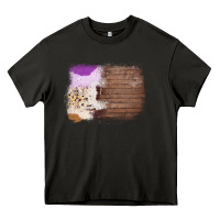 Asphalt Wood Cowhide Pattern Heavy Core Tee - Bettercallsaul