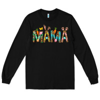 Black Easter Mama Long Sleeve Tee - BundleAndBundleShop