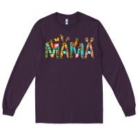 Plum Easter Mama Long Sleeve Tee - BundleAndBundleShop