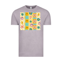 Vintage Zinc retro daisy Vintage Tee - MaliasSmallBusiness