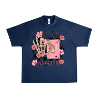 Navy single season Urban Heavy Tee - MaliasSmallBusiness