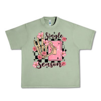 Oil Green single season Urban Heavy Tee - MaliasSmallBusiness