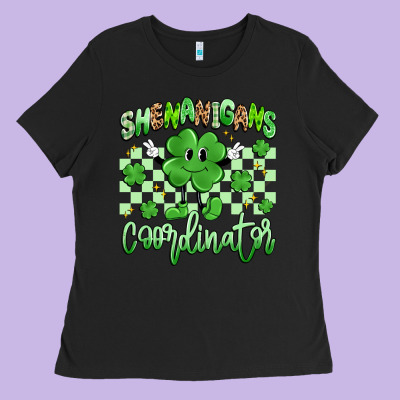 Shenanigans Coordinator Ladies Tee Designed By Artiststas