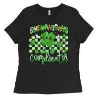 Black shenanigans coordinator Ladies Tee - Artiststas
