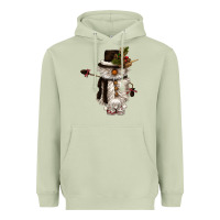 Matcha snowman gnome Heavyweight Hoodie - CowGirlArtShop